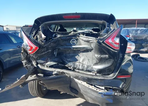 2018 Nissan Murano Sv z USA, uszkodzony, nr VIN 5N1AZ2MH2JN157423